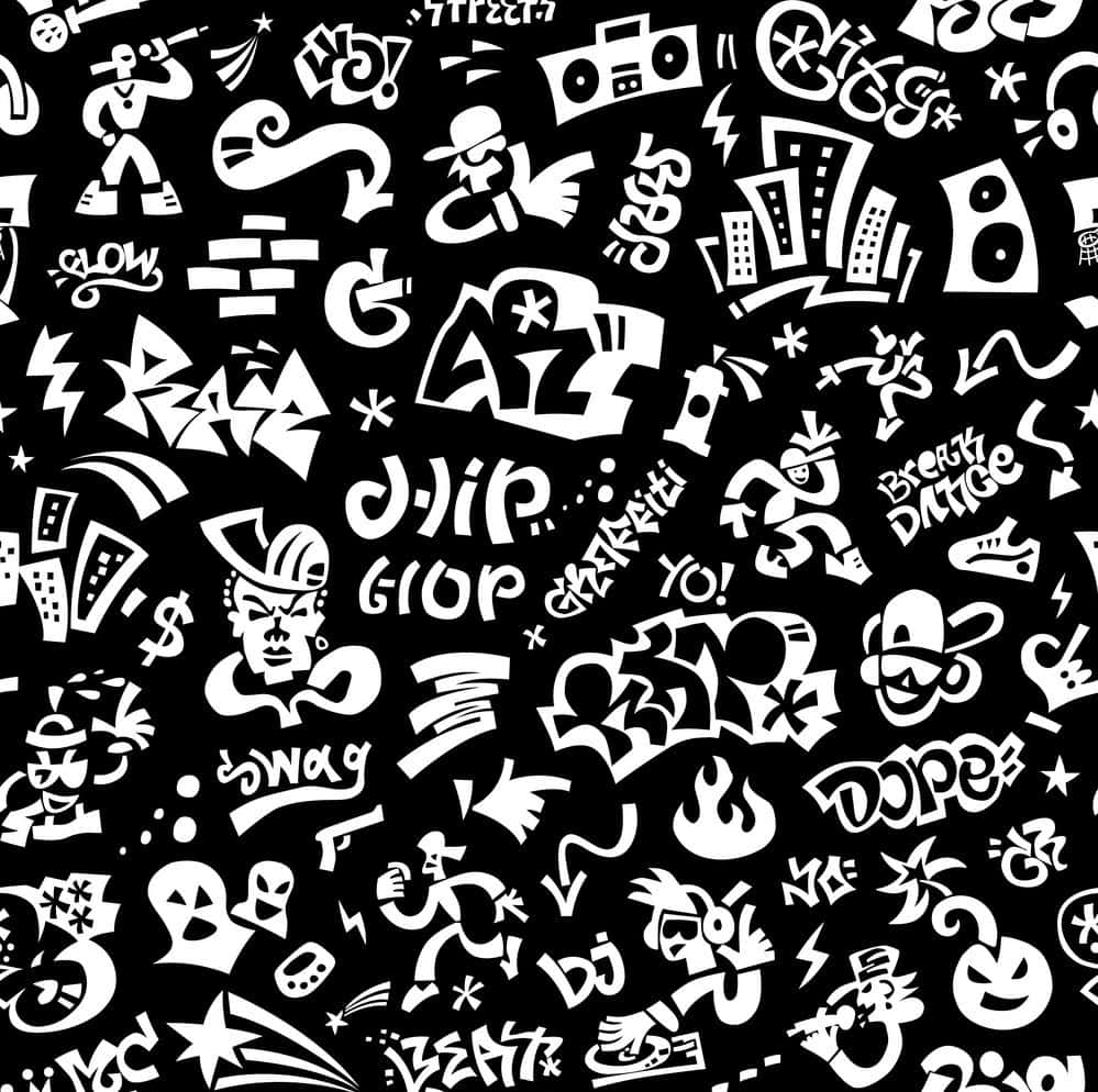 Music Culture Rap Background Icons