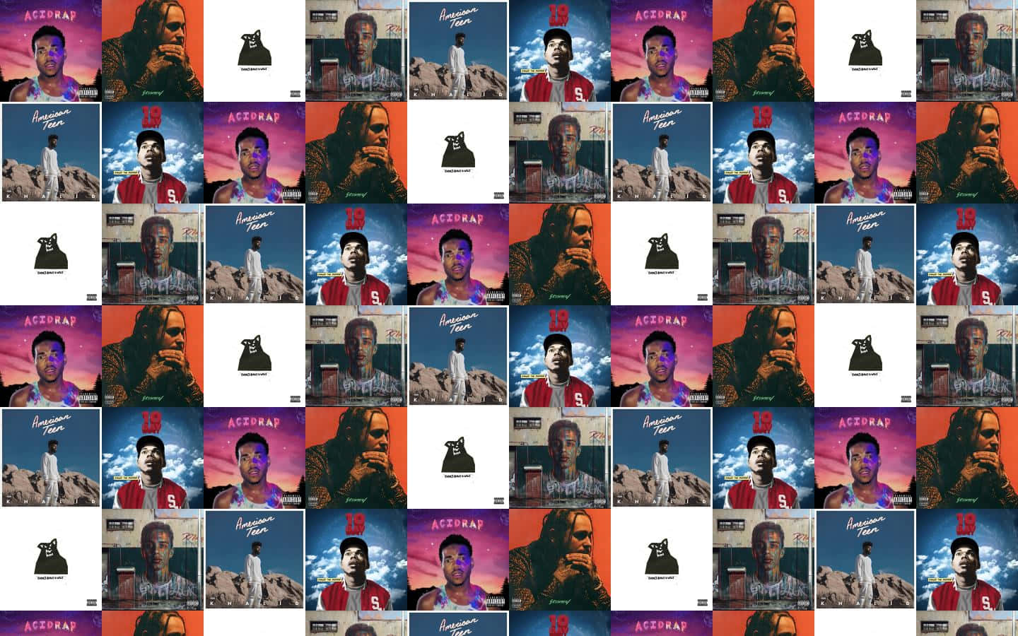Rap Collage 1440 X 900 Wallpaper