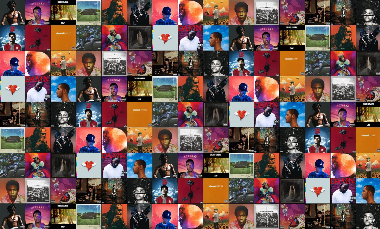 Rap Computer Album Covers Wallpaper