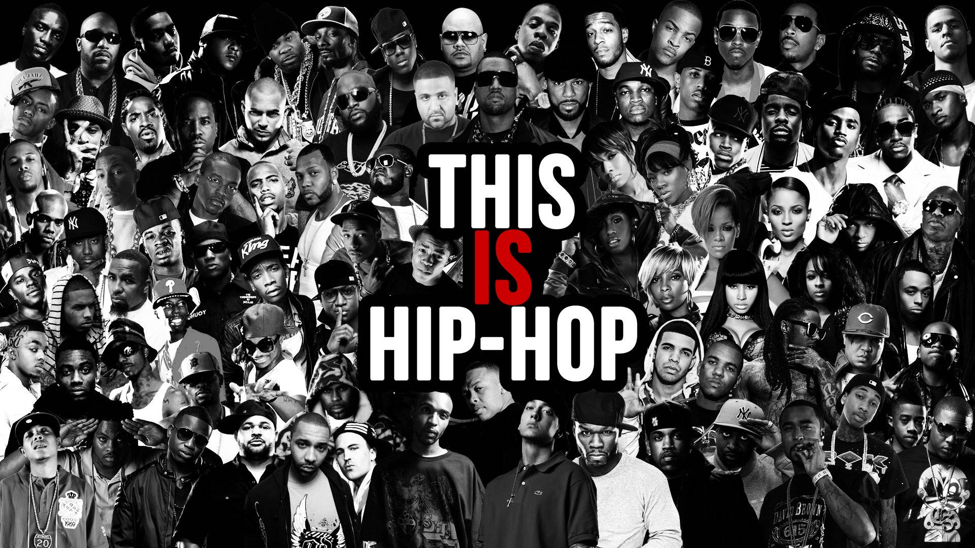 Dethär Är En Hip-hop Rap-dator. Wallpaper