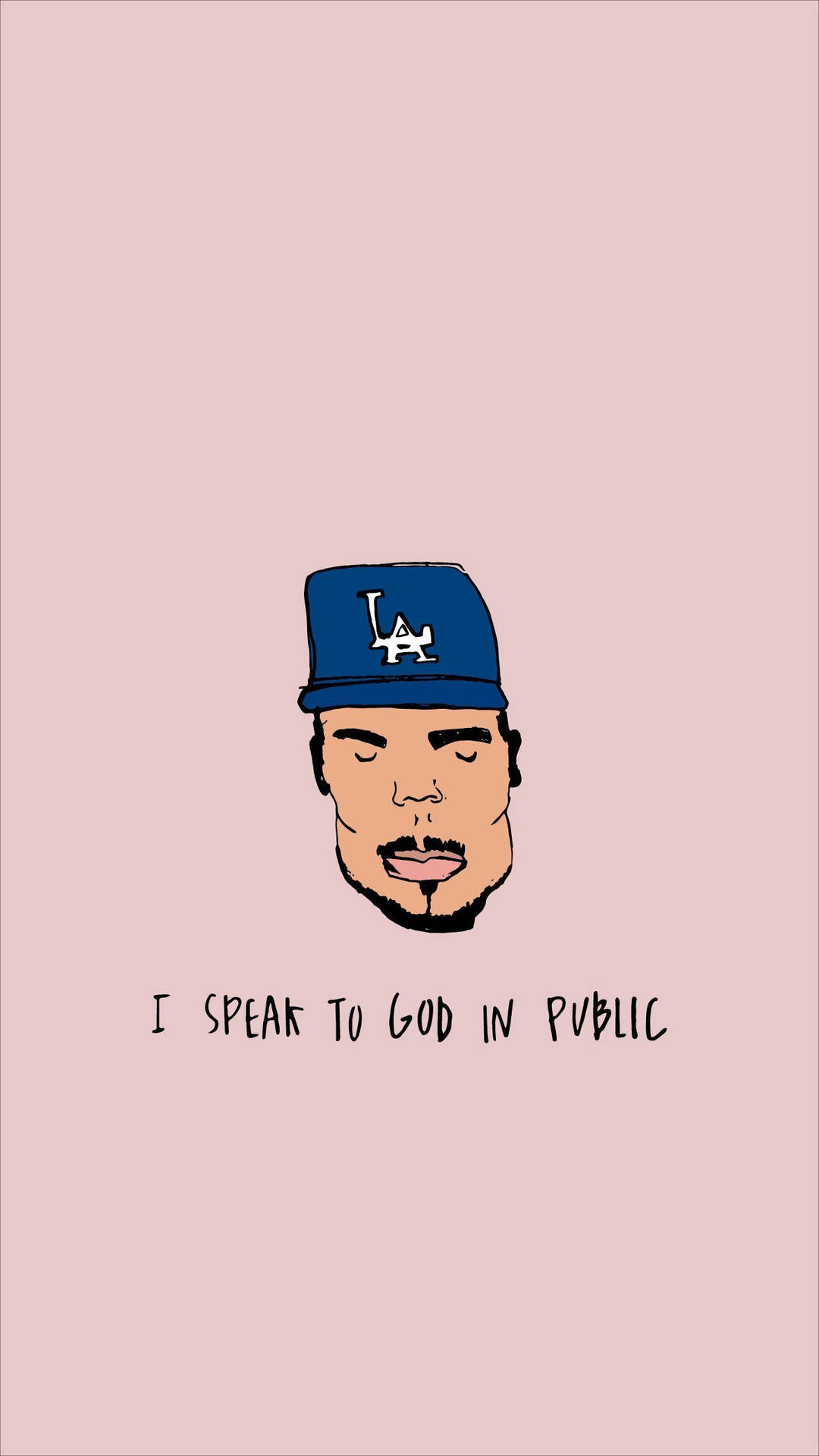 Rap Lyric Illustration L A Cap Wallpaper