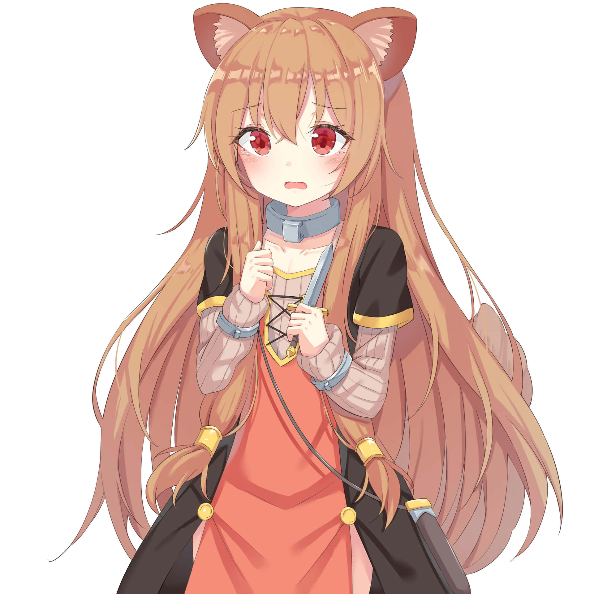 An illustration of Raphtalia from the anime series "The Rising Shield Hero"!