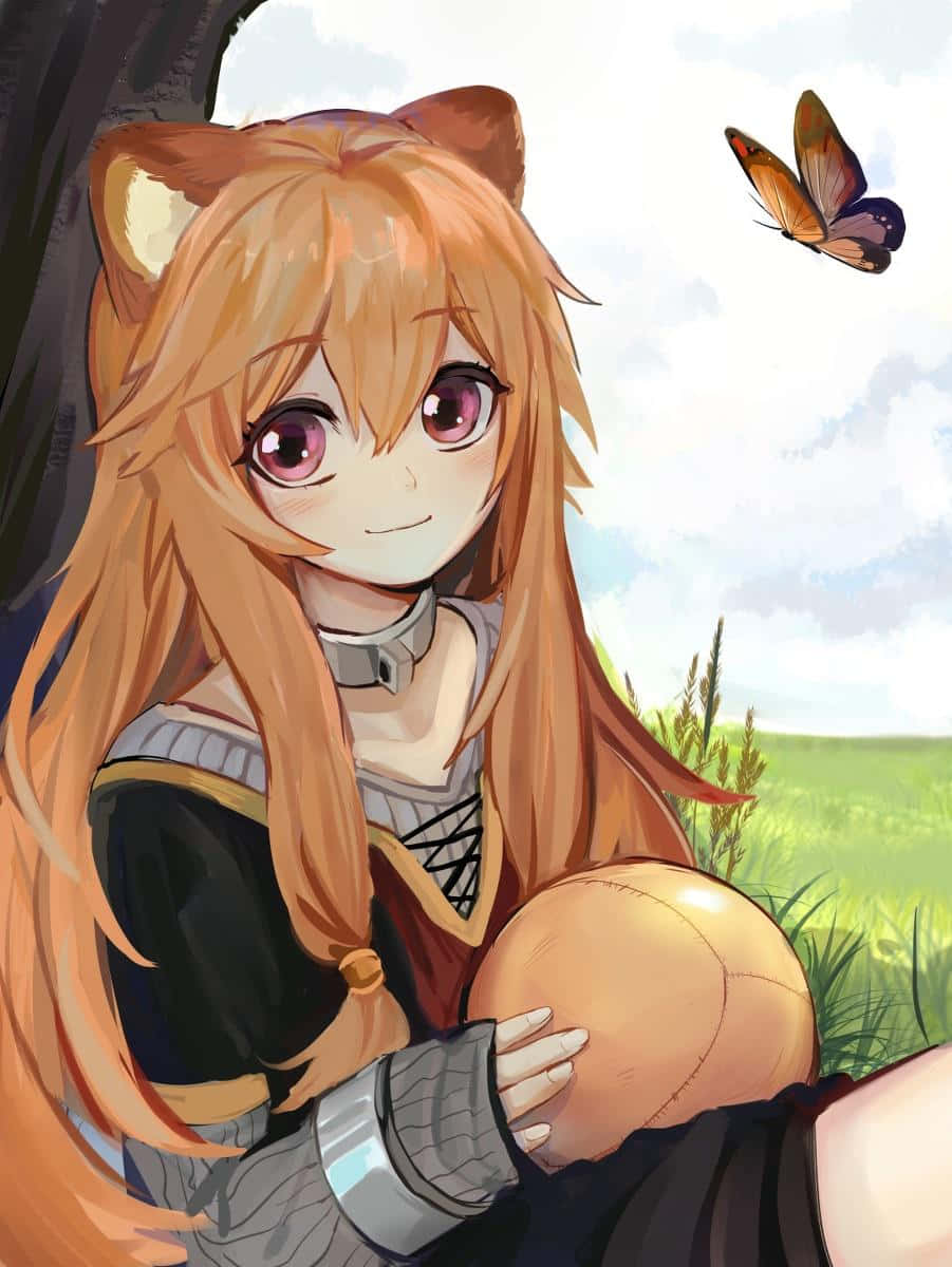 Raphtalia with the Legendary Shield in hand