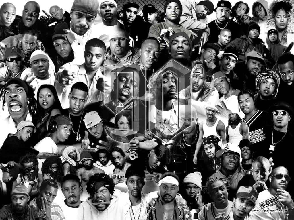 Rapperdeler Sin Musik Med Verden