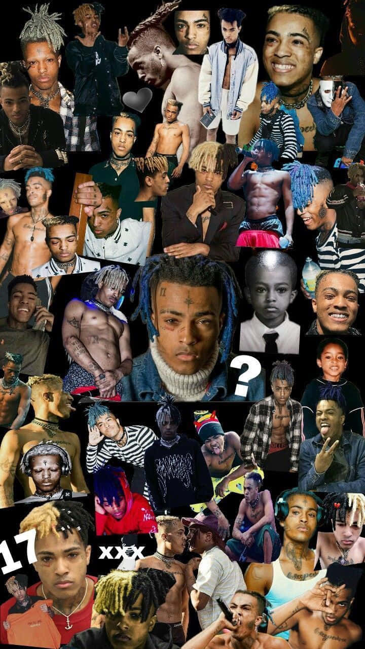 Rapper Collage 720 X 1280 Wallpaper
