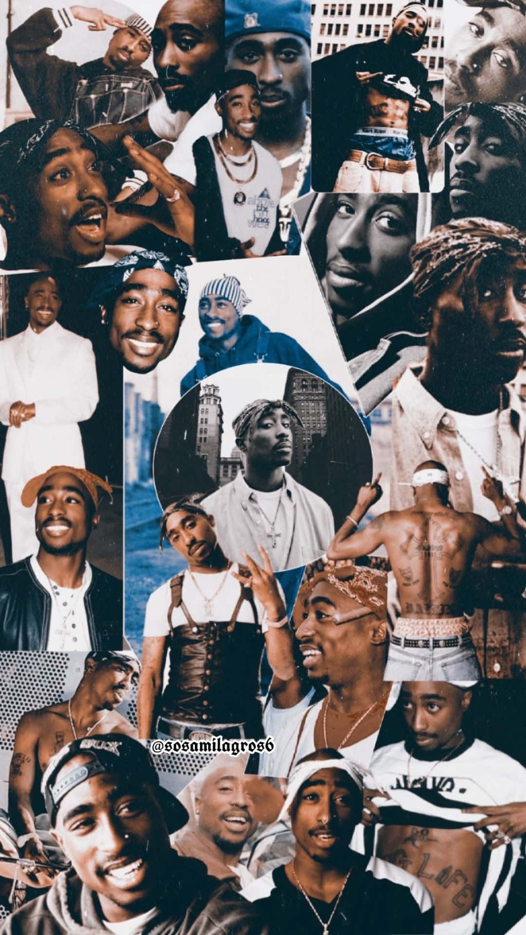 Eineall-star-aufstellung Im Rap Wallpaper