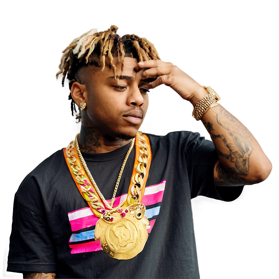 Download Rapper Juice Wrld Memorial Png Kpa | Wallpapers.com