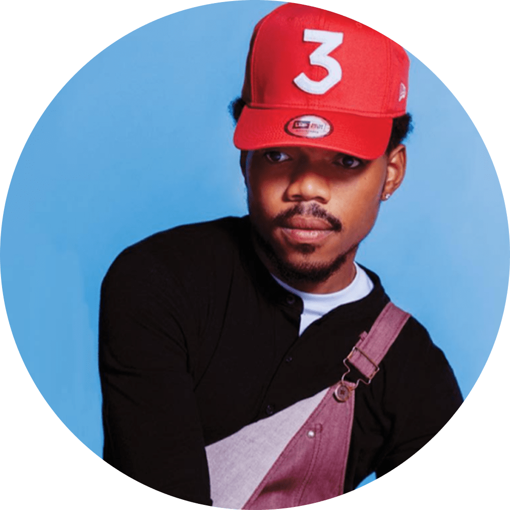 Download Rapperin Red Capand Overalls | Wallpapers.com