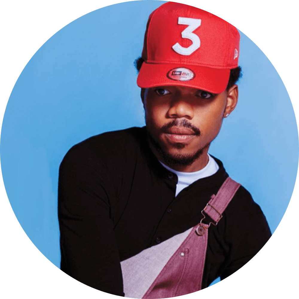 Rapperin Red Capand Overalls PNG