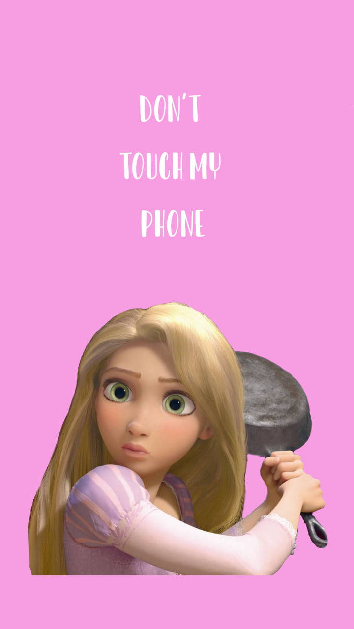 Rapunzel Funny Get Off My Phone