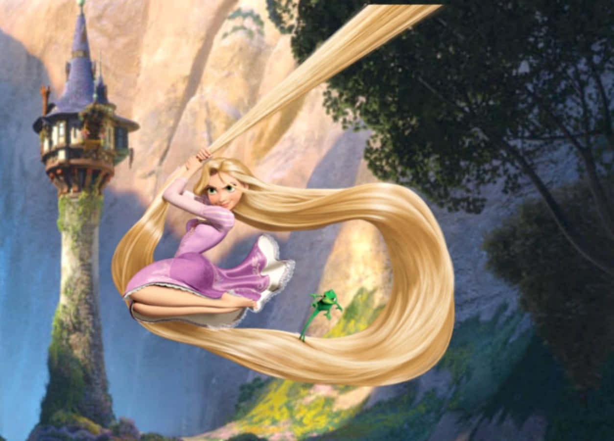 "Rapunzel Letting Down Her Long Hair"