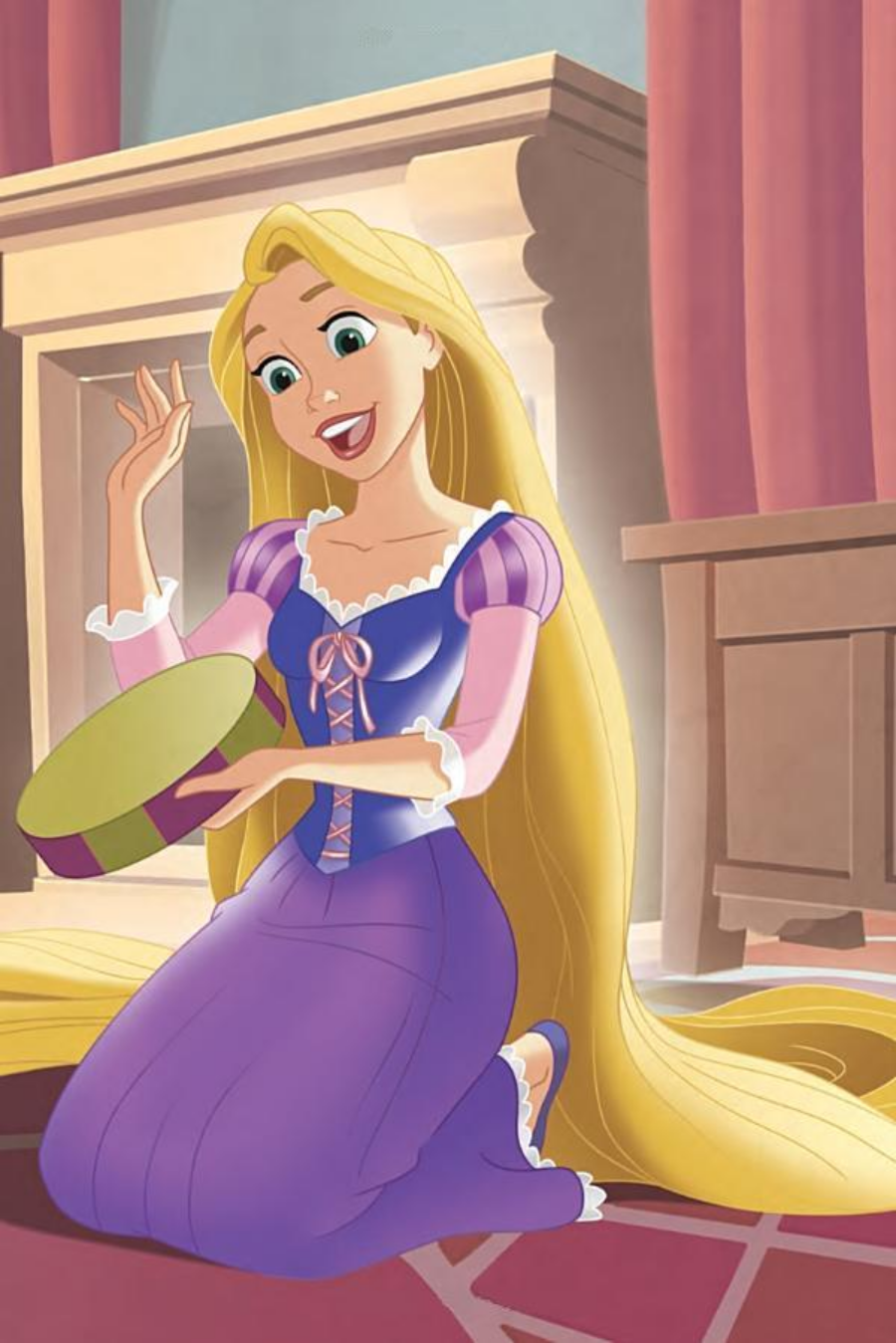 Rapunzel from the classic fairytale