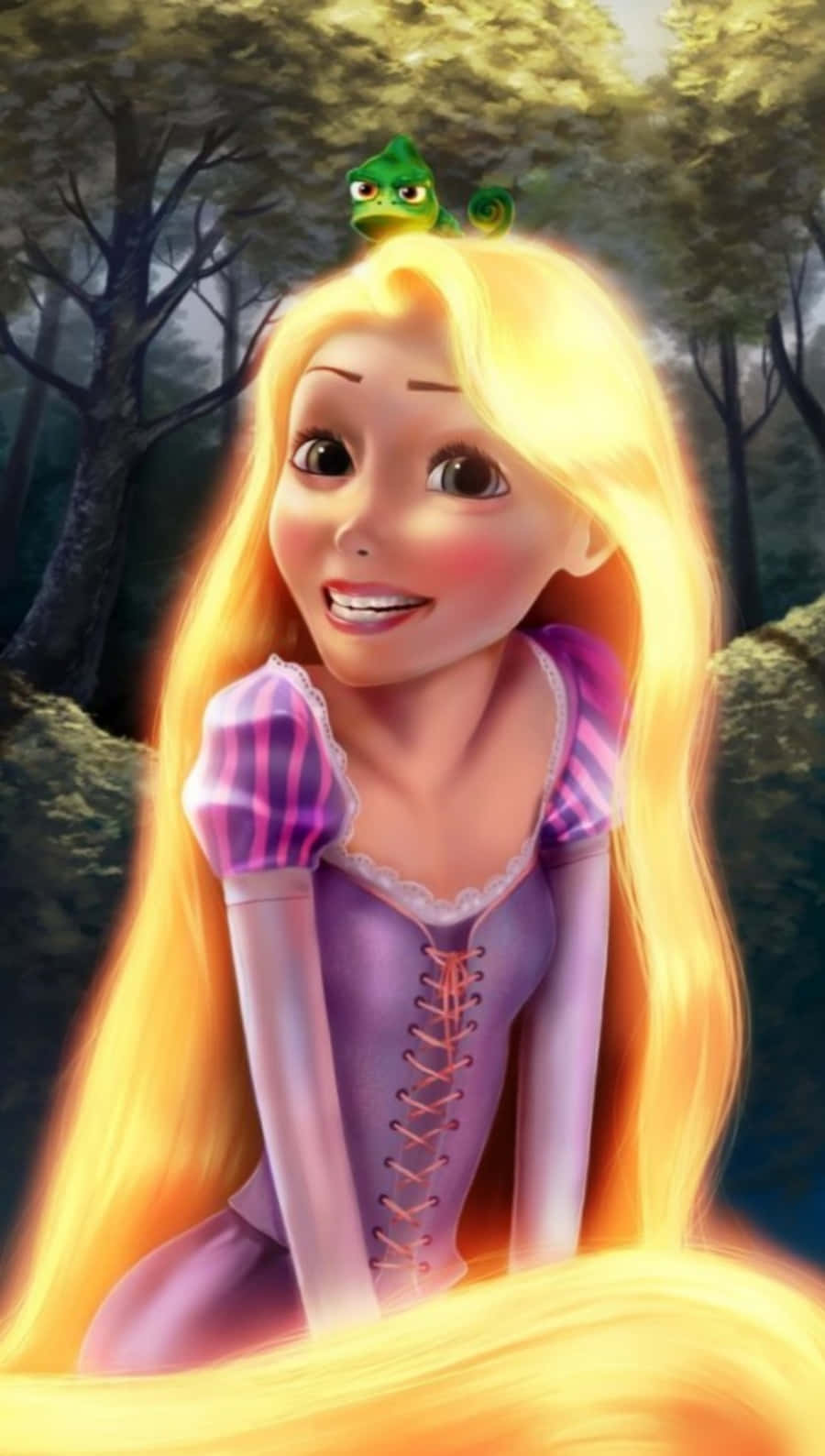 Rapunzel's Daydream - A Stunning Illustration Of The World's Favorite Fairytale Princess