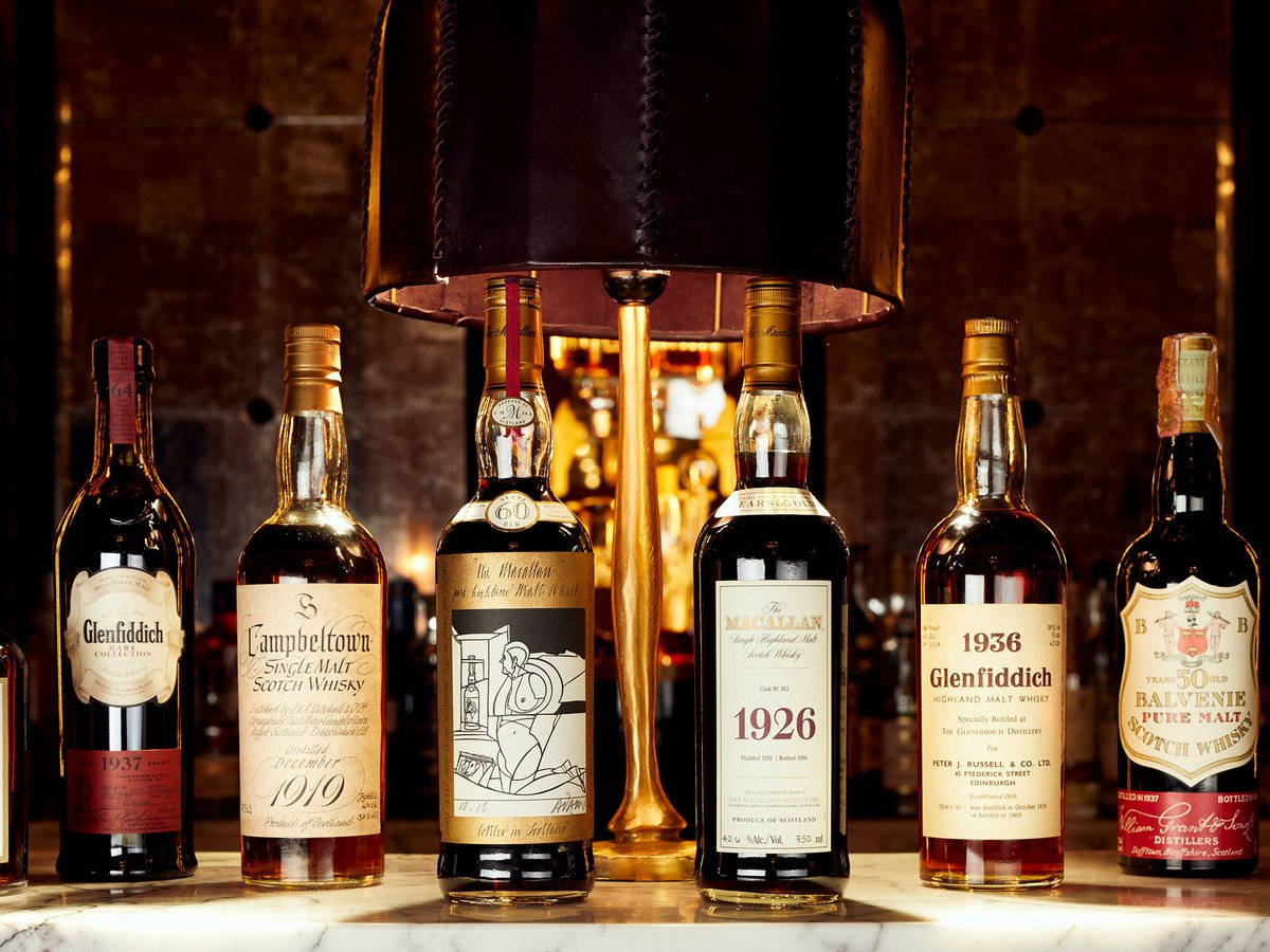Rare Glenfiddich And Other Whiskies Picture