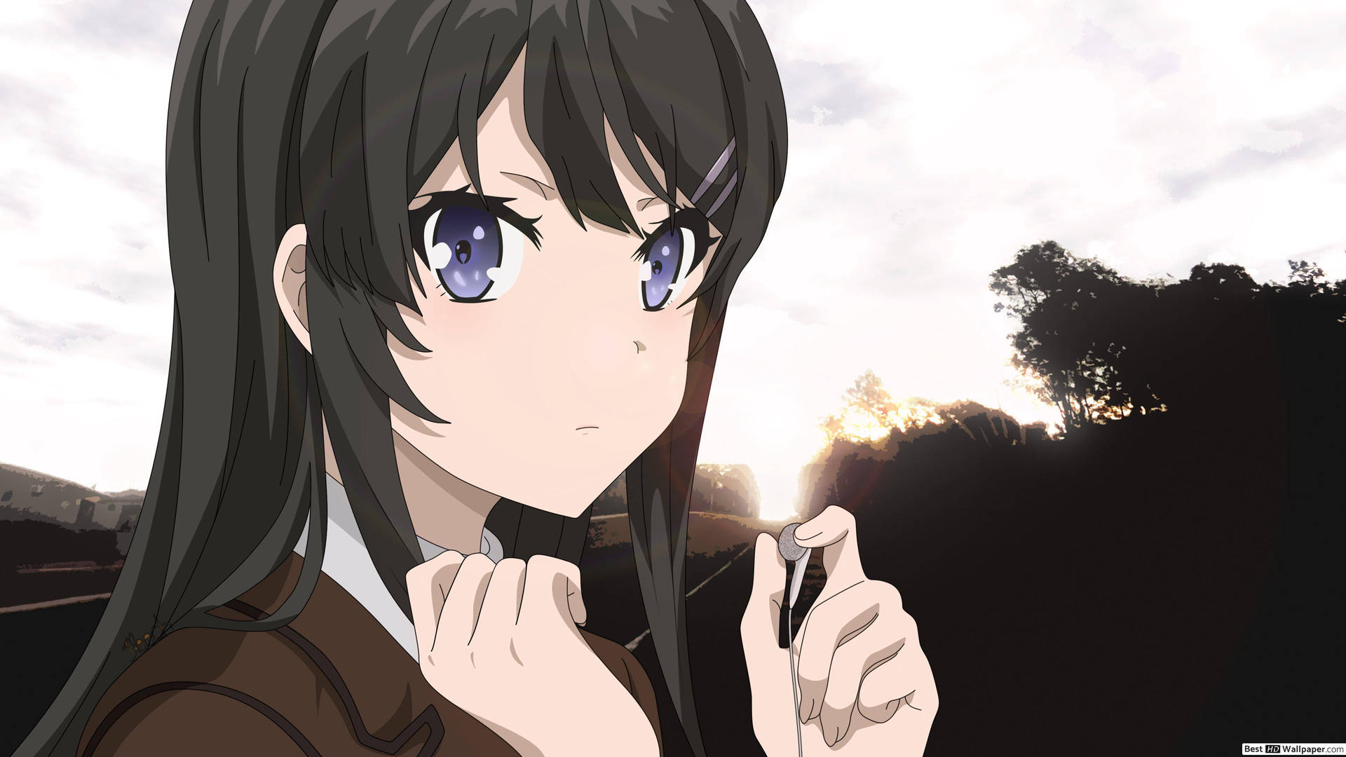 "The Charismatic Bunny Girl from Rascal Does Not Dream Of Bunny Girl Senpai." Wallpaper