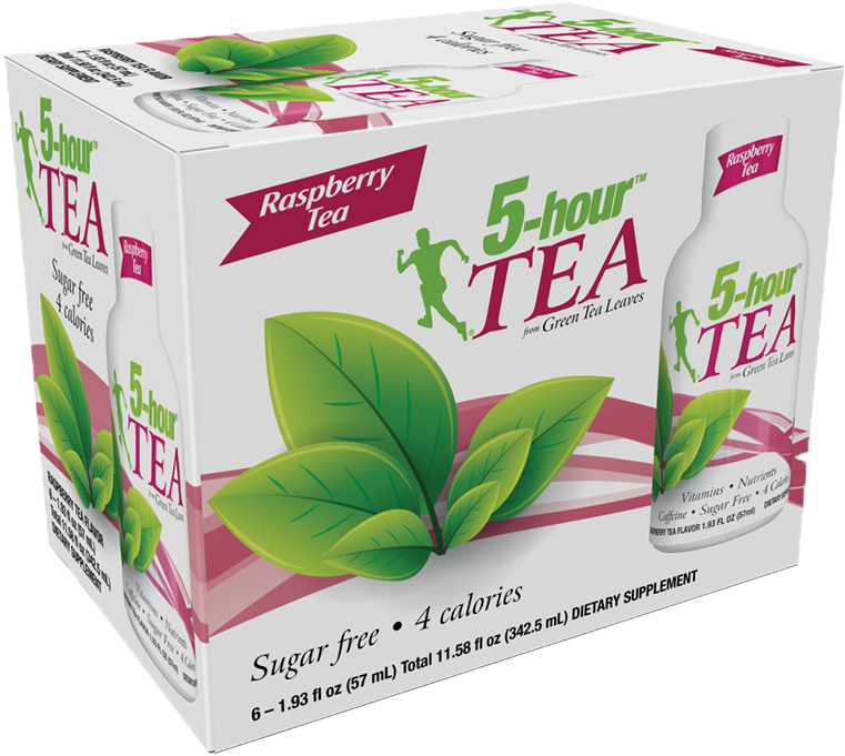 Raspberry Flavored5 Hour Tea Box PNG