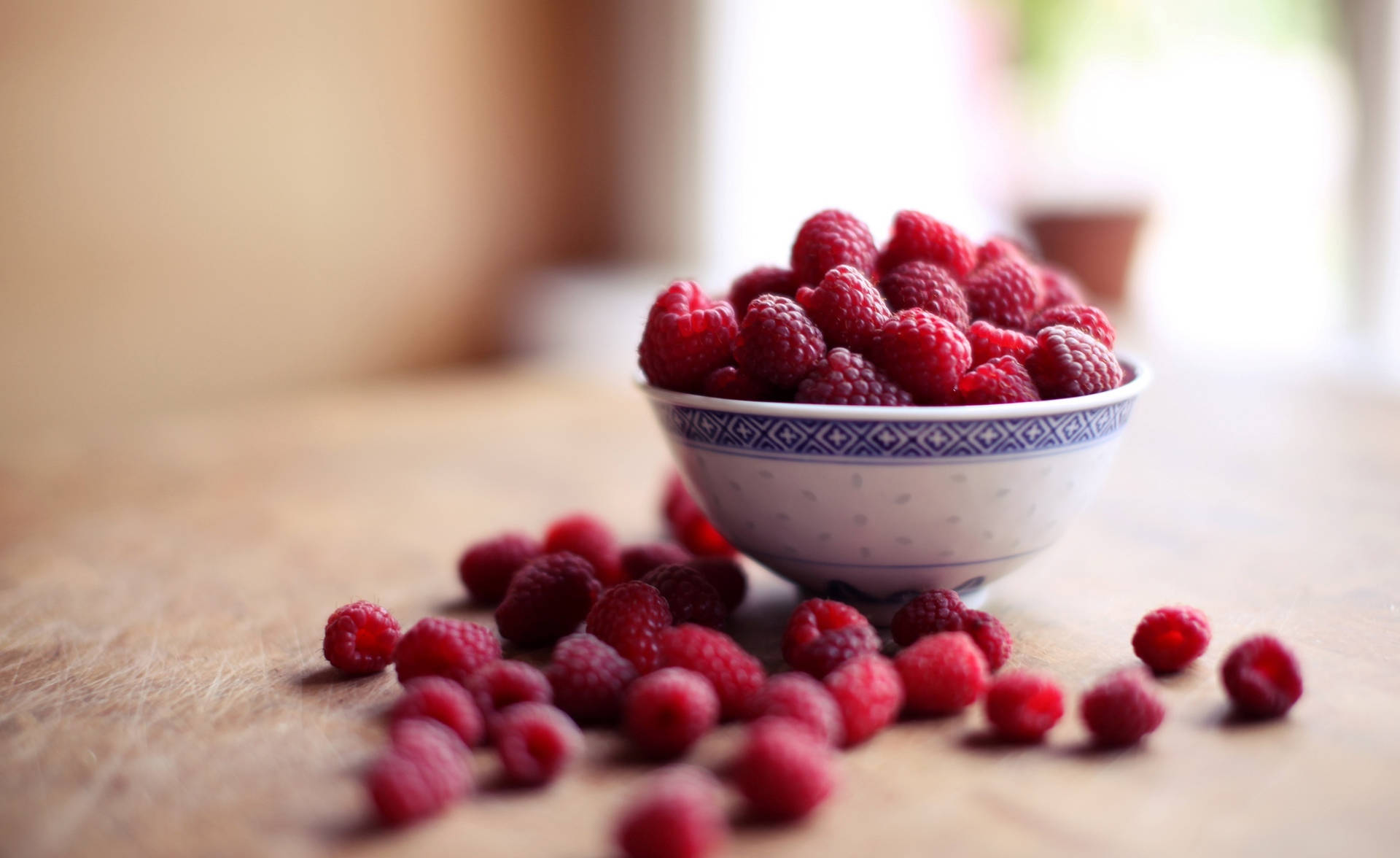 Raspberry Food Bowl Wallpaper