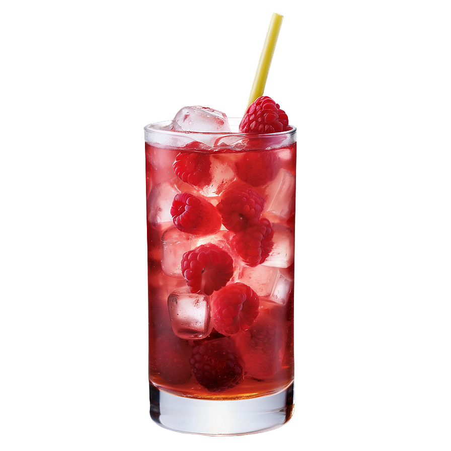 Raspberry Iced Tea Drink Png 4 PNG