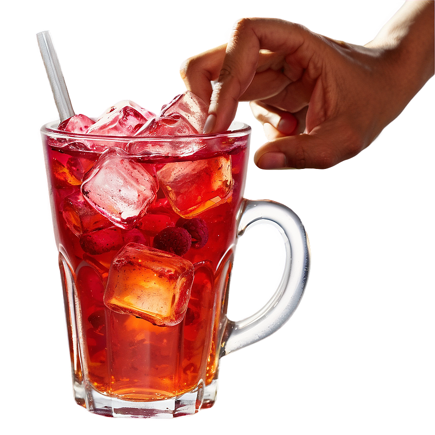 Raspberry Iced Tea Drink Png Nbe94 PNG