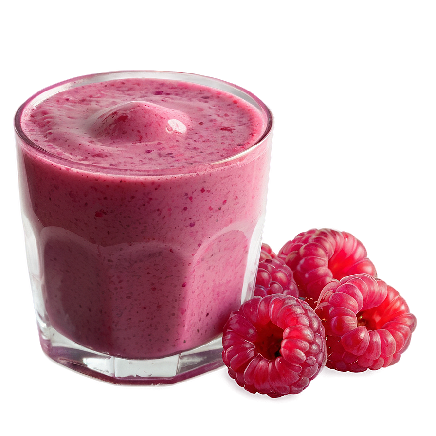 Raspberry Lemon Smoothie Png 05212024 PNG