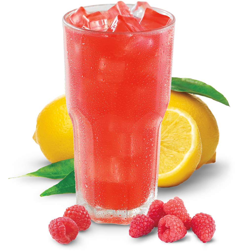 Raspberry Lemonade Refreshment PNG