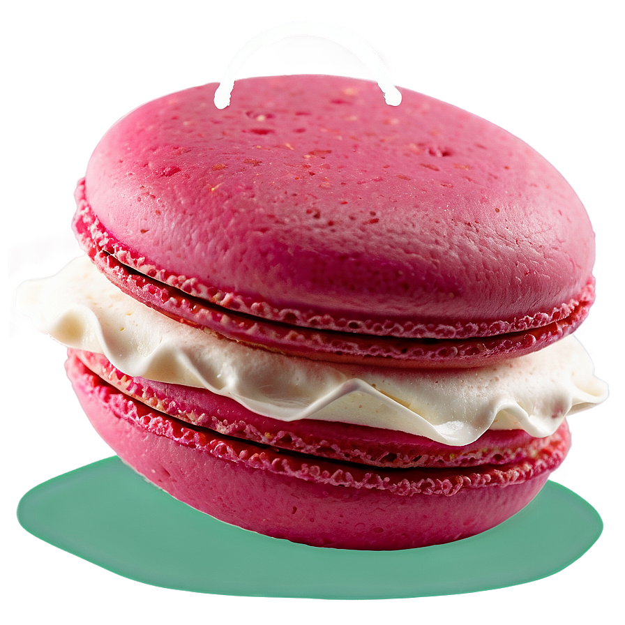 Raspberry Macaron Png Kjl PNG