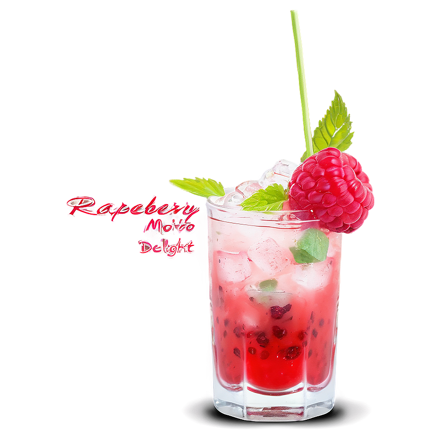 Raspberry Mojito Delight Png Iyy PNG