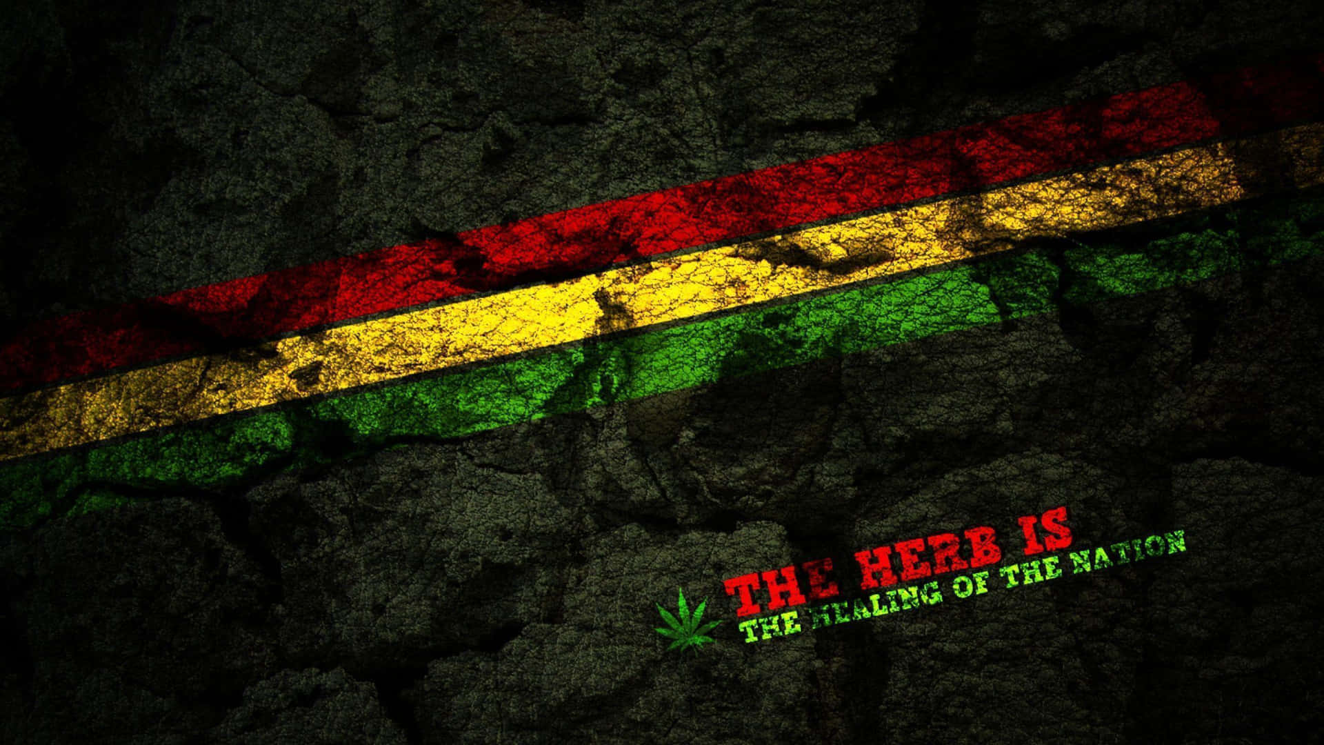 Reggaeund One Love: Die Darstellung Des Rastafari-lifestyles Wallpaper