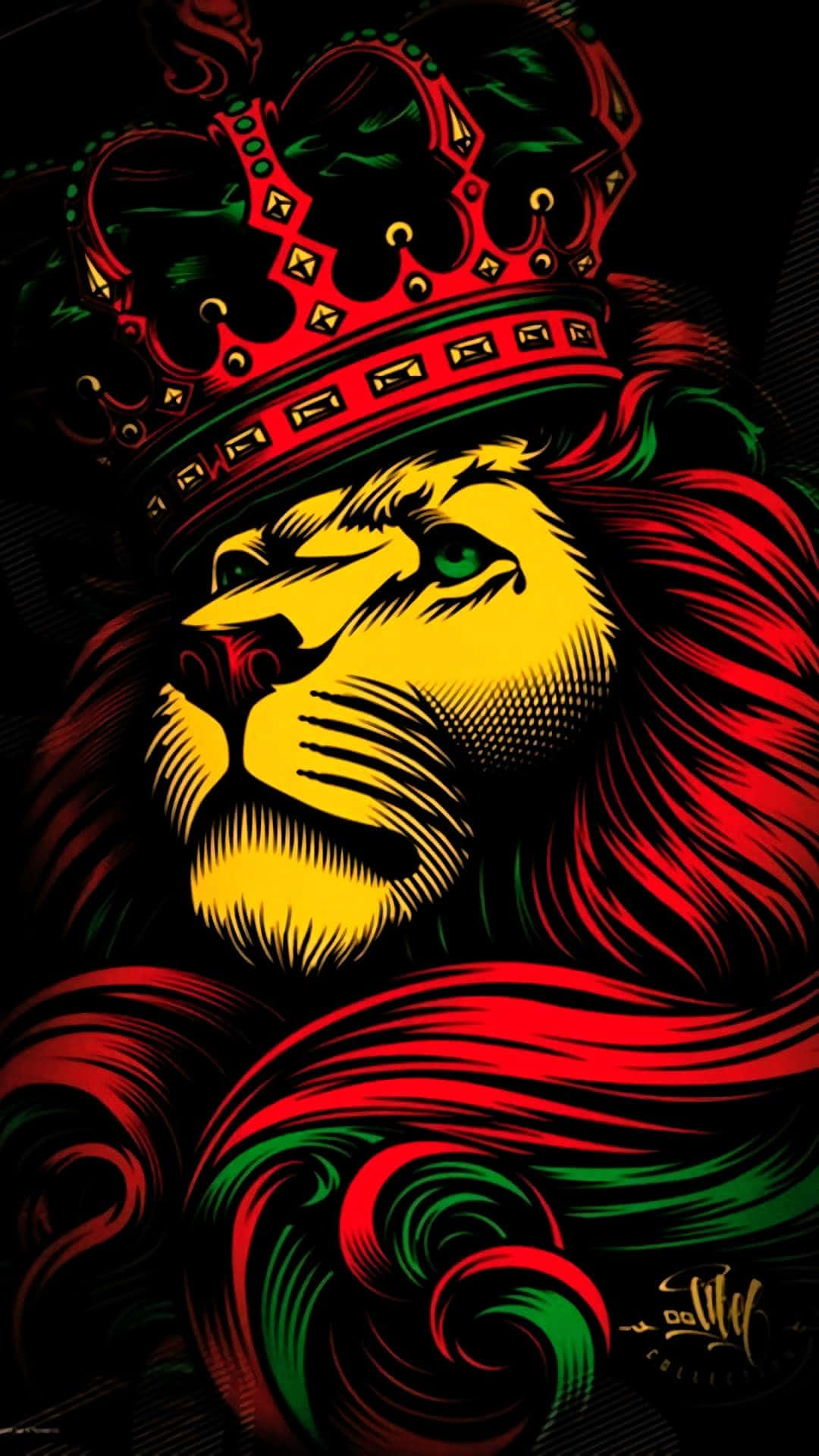 Fred,kärlek Och Revolution - Rastafari-kulturen. Wallpaper