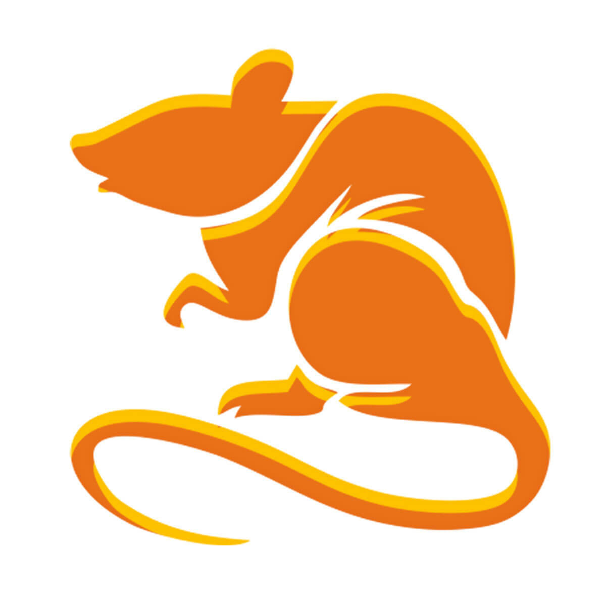 Símbolodel Zodiaco Chino: Rata Fondo de pantalla