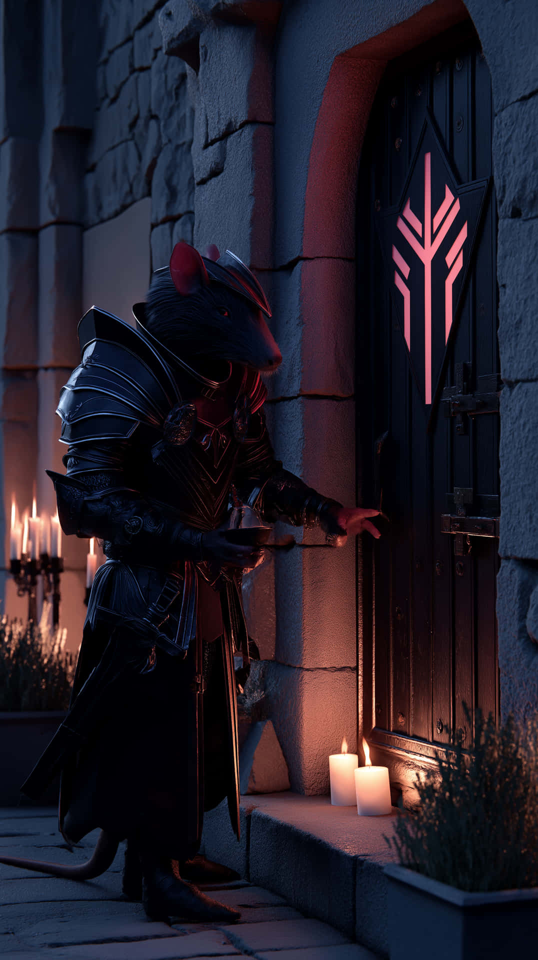 Rat Knight's Vow Wallpaper