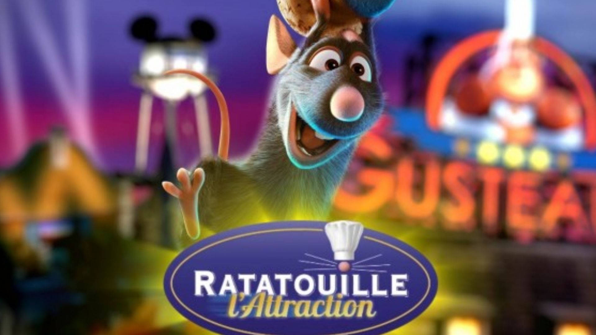 Ratatouille Gustea Attraction Wallpaper