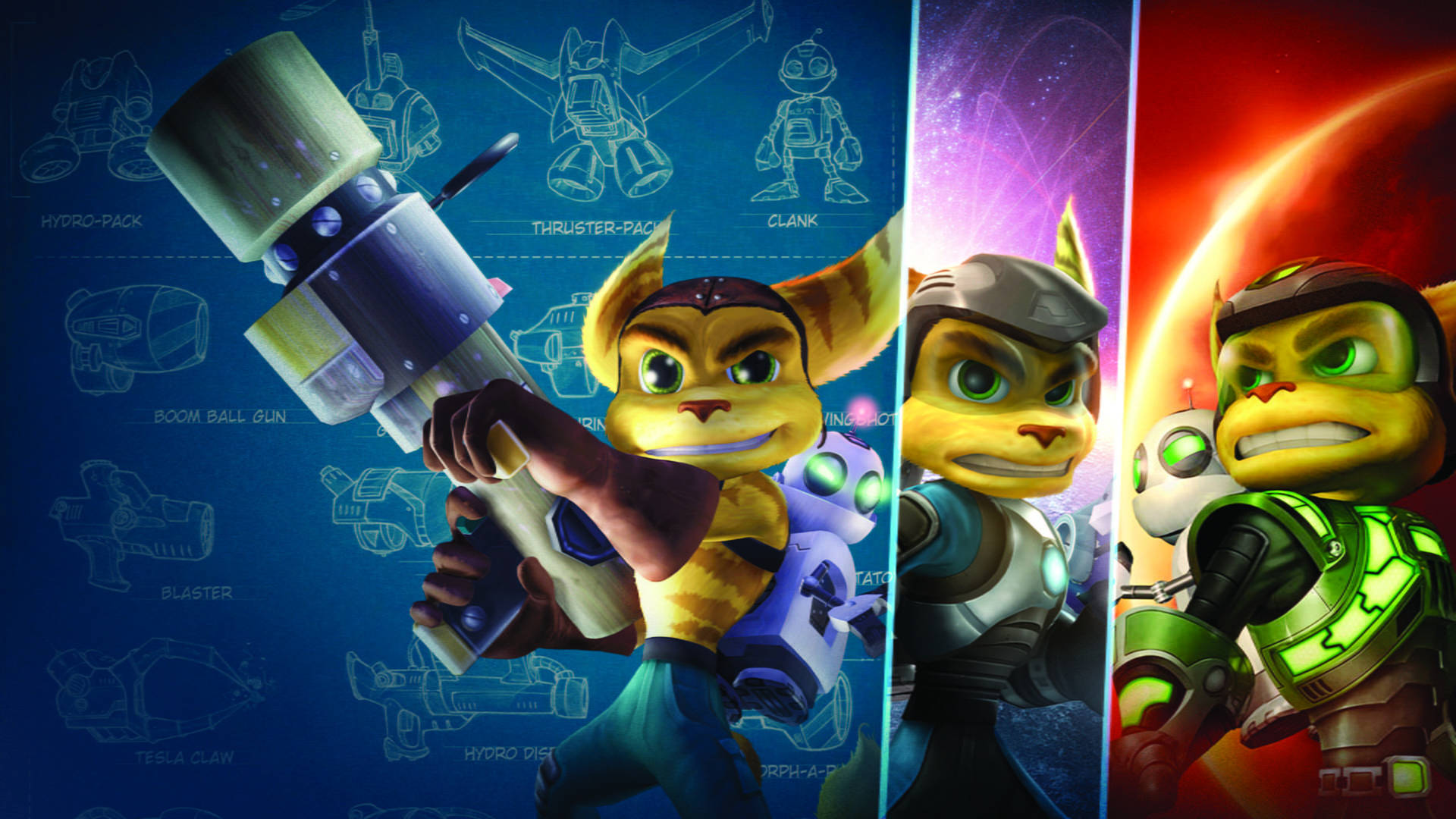 Ratchet And Clank Collection Wallpaper