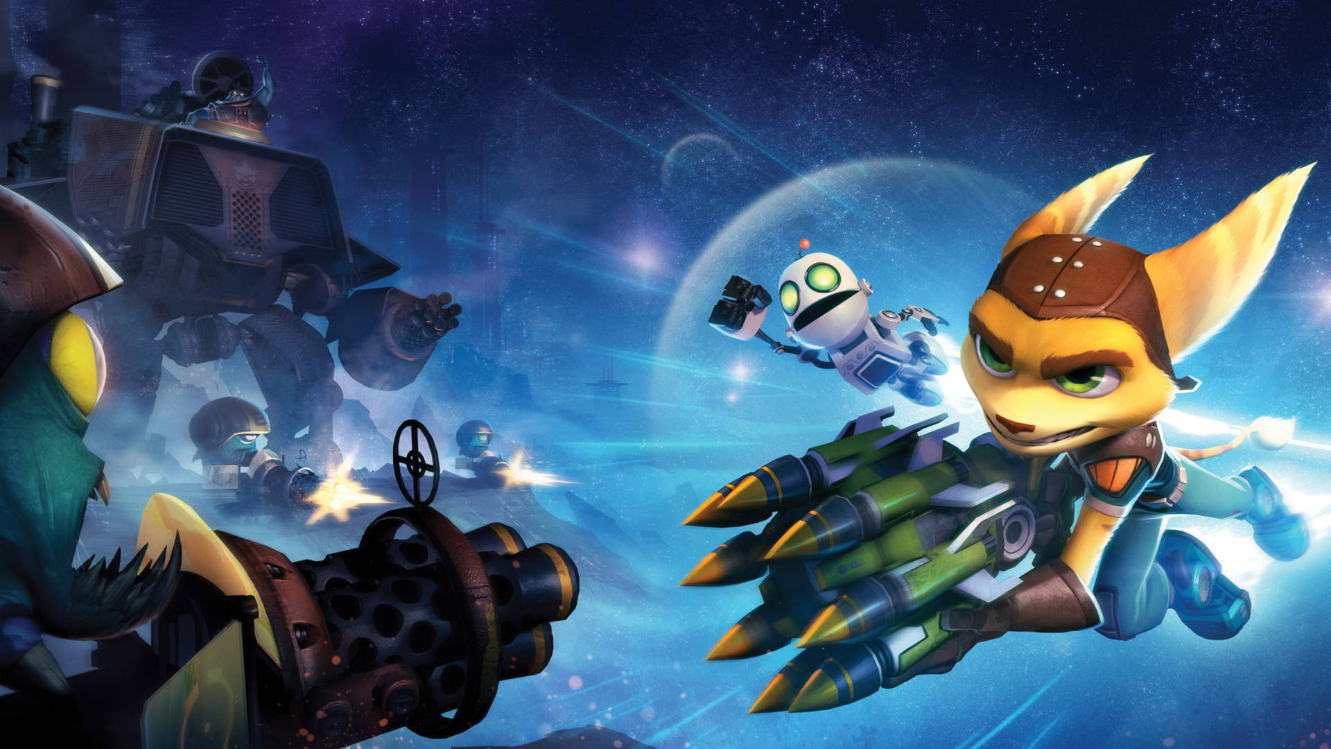 Ratchet And Clank Frontal Assault Wallpaper