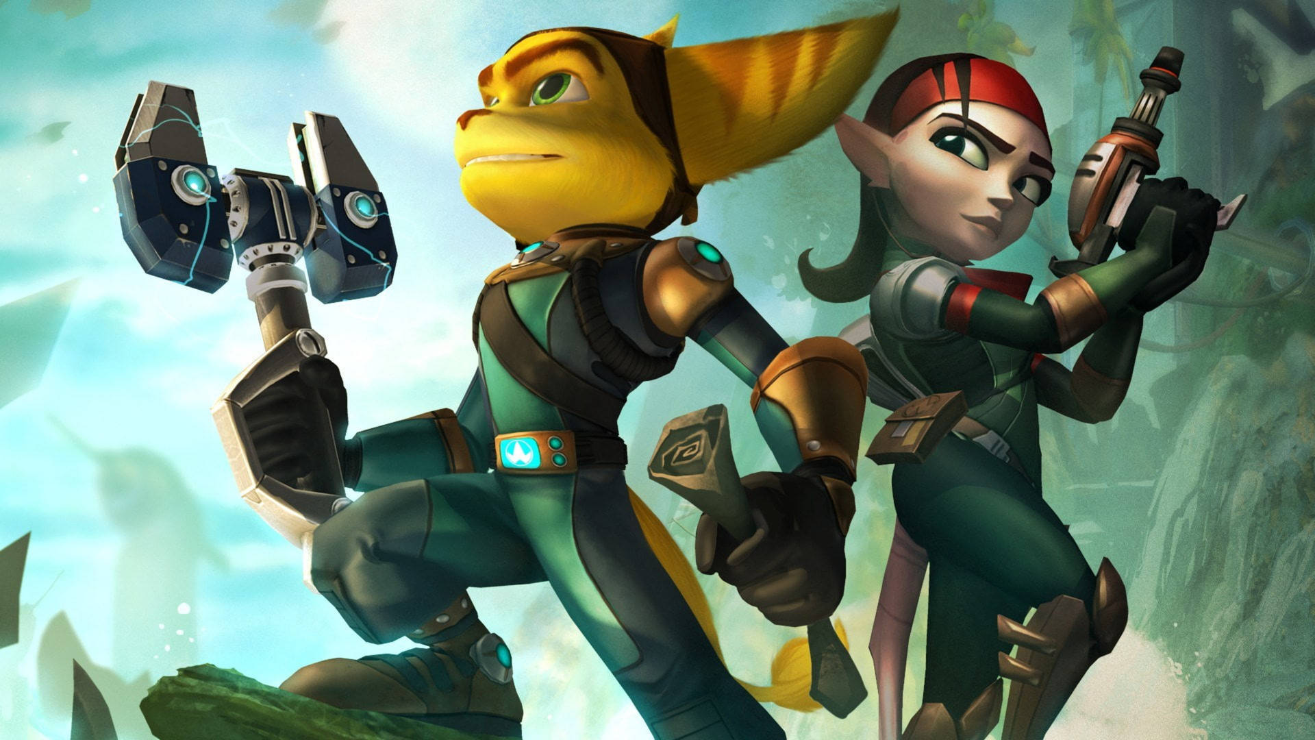 Ratchet And Clank Quest For Booty Wallpaper