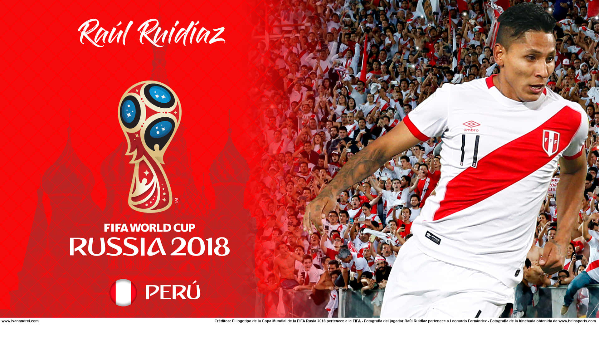 Raul Ruidiaz 2018 Fifa World Cup Wallpaper