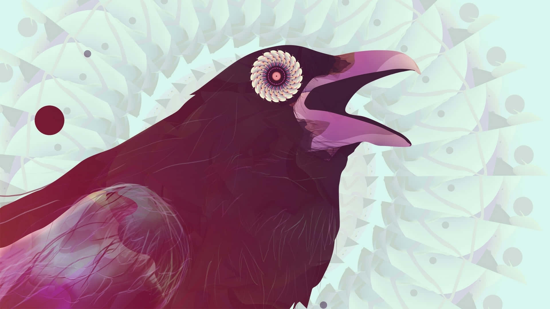 "The beauty of a raven's call evokes a sense of mystery and contemplation."