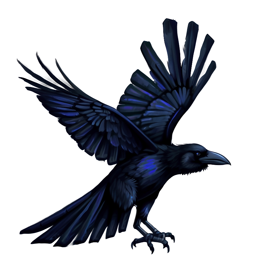 Download Raven Drawing Png Udl96 | Wallpapers.com