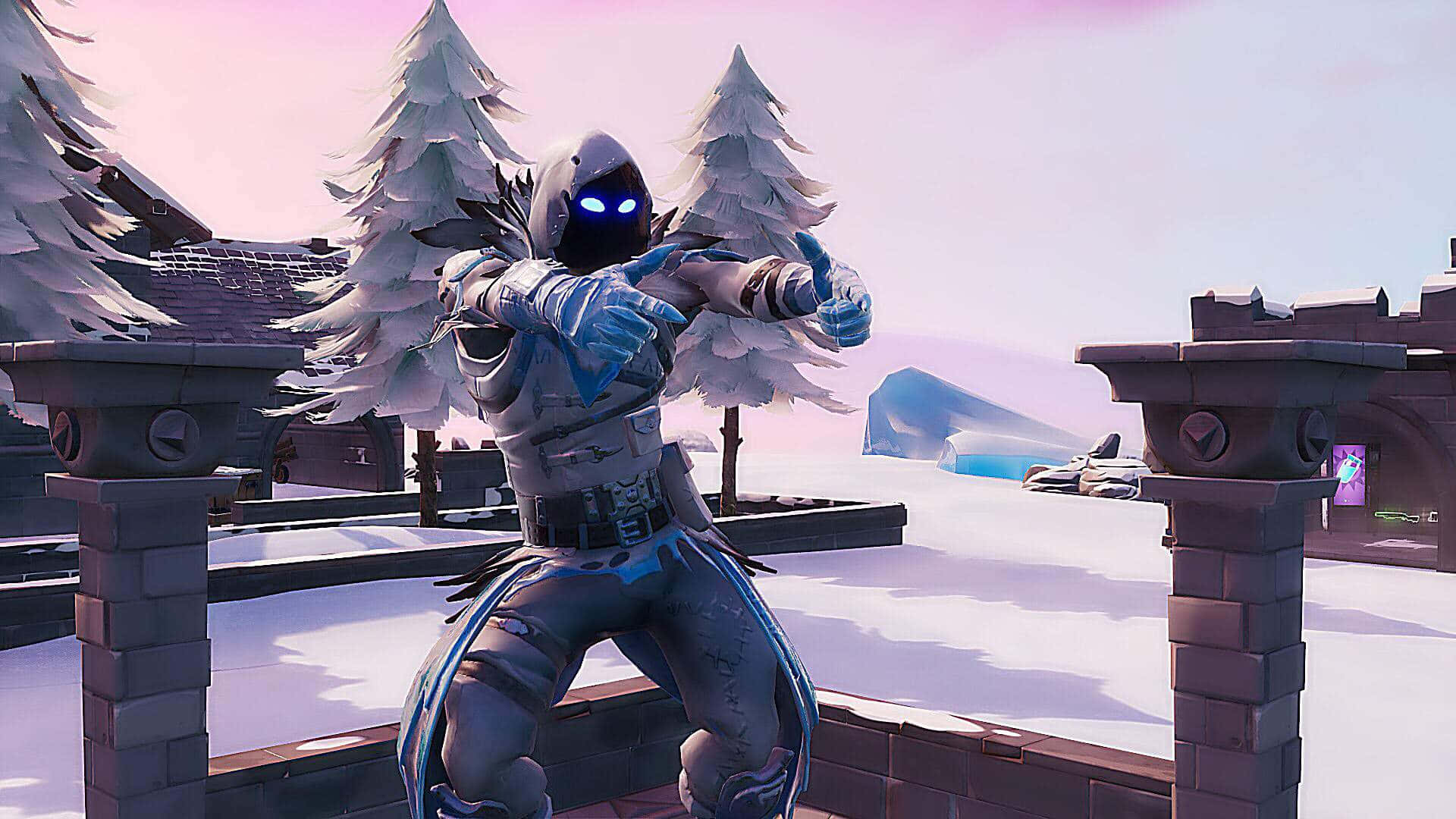 “Rise up with Raven, the newest Fortnite Skin" Wallpaper