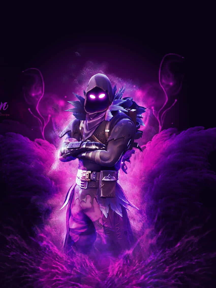 "Unlock the Raven Outfit in Fortnite and Transform into Raven!" Wallpaper