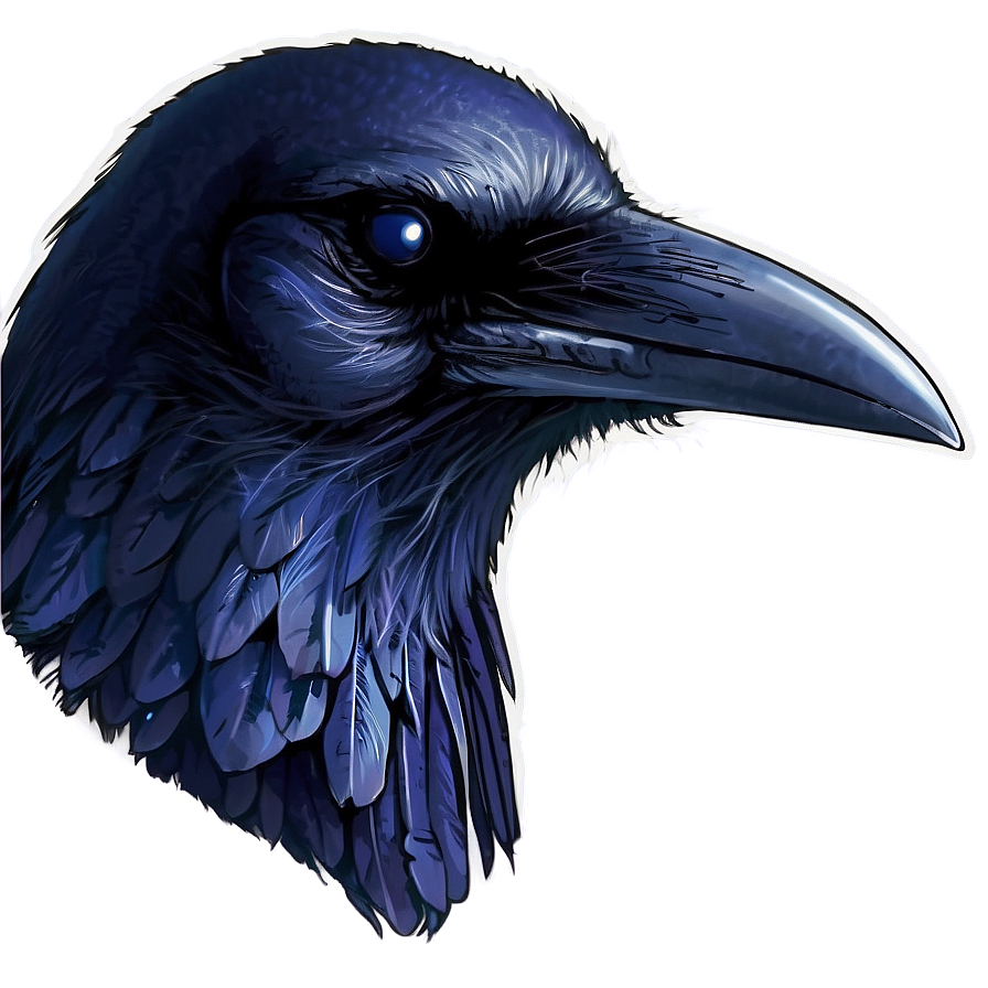 Raven Head Png 64 PNG