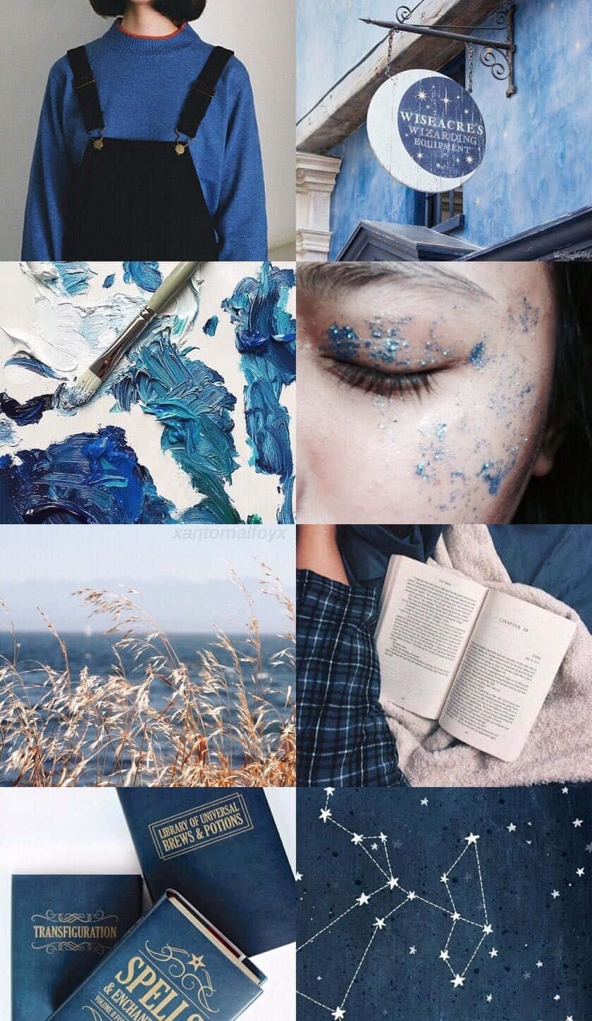 "Belonging to the house of Ravenclaw is to live a life inspired by learning and knowledge. Witness the beauty of wisdom." Wallpaper