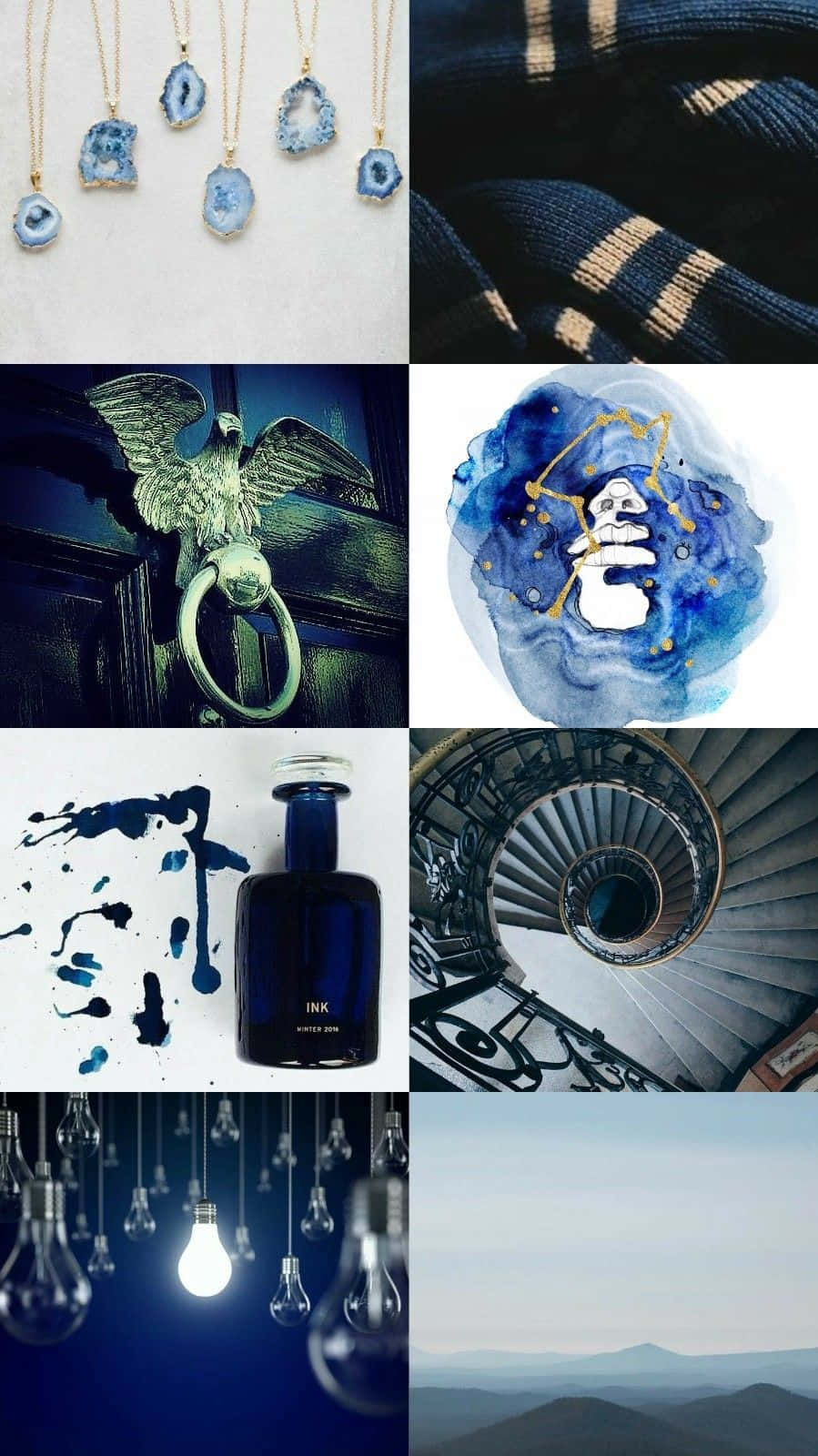 "Ravenclaw Aesthetic - the House of Wisdom, Wit, and Creativity" Wallpaper