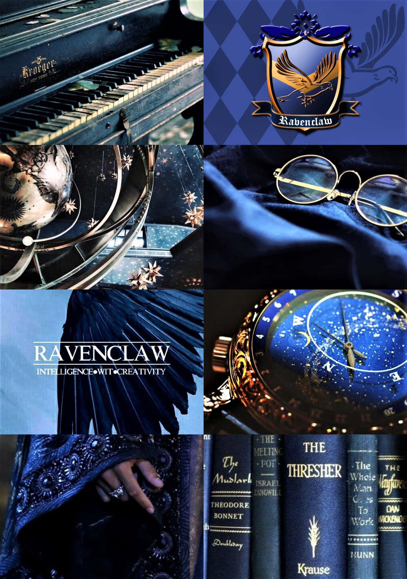Experience the Wisdom & Creativity of Ravenclaw House Wallpaper