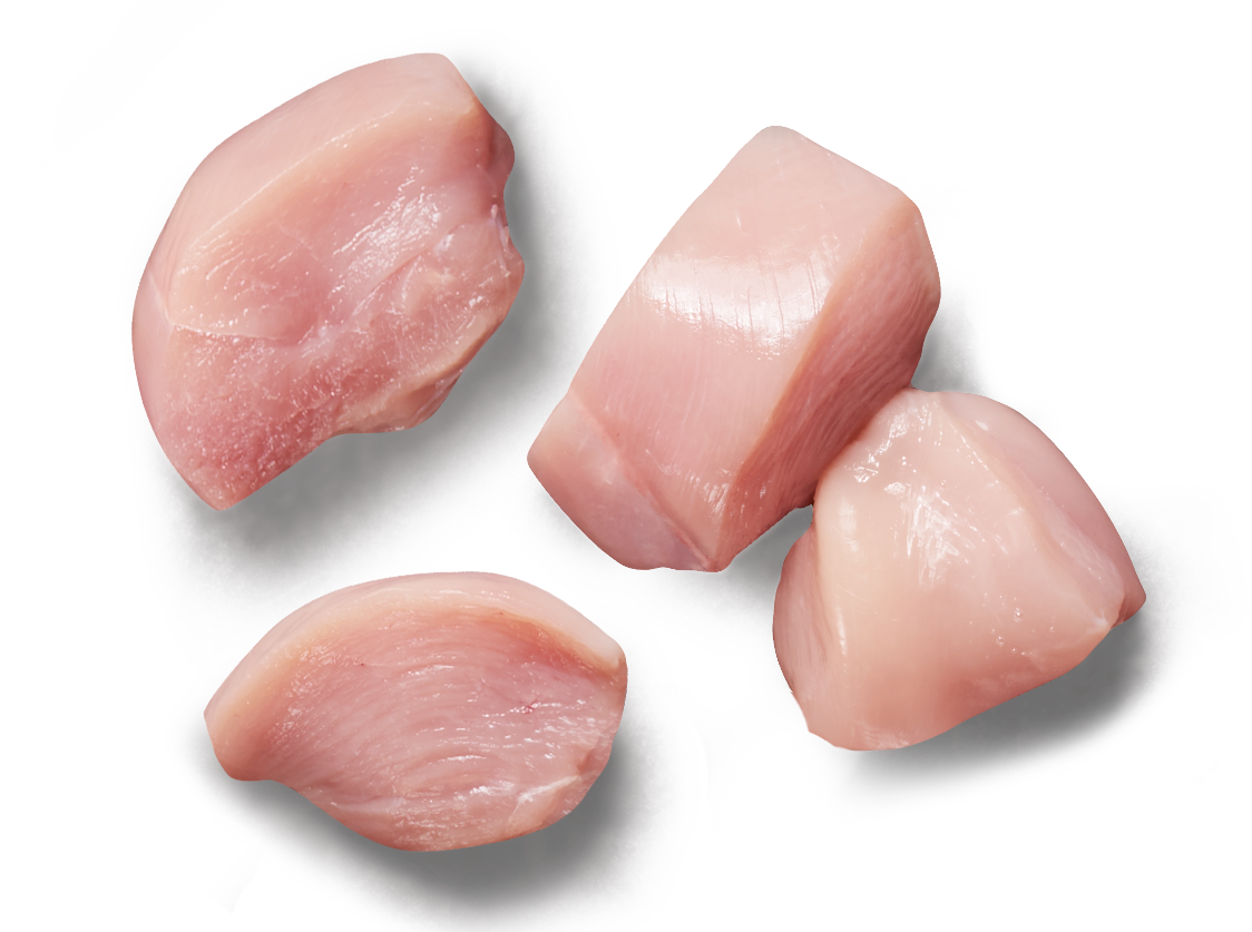 Raw Chicken Breast Pieces.png PNG