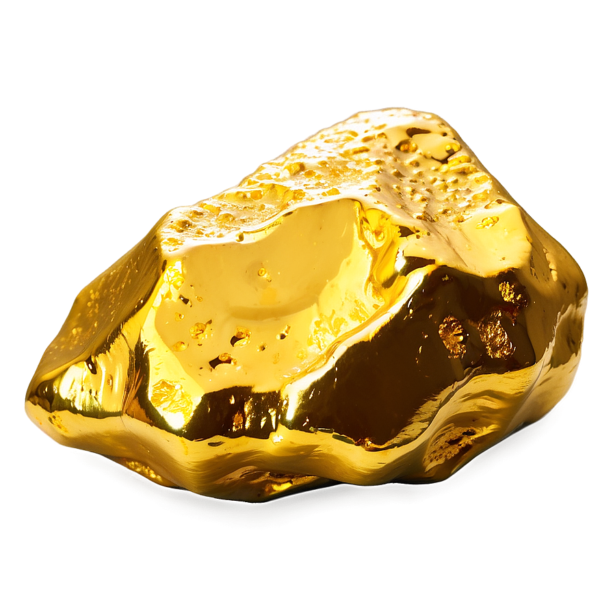 Raw Gold Nugget Png 06132024 PNG