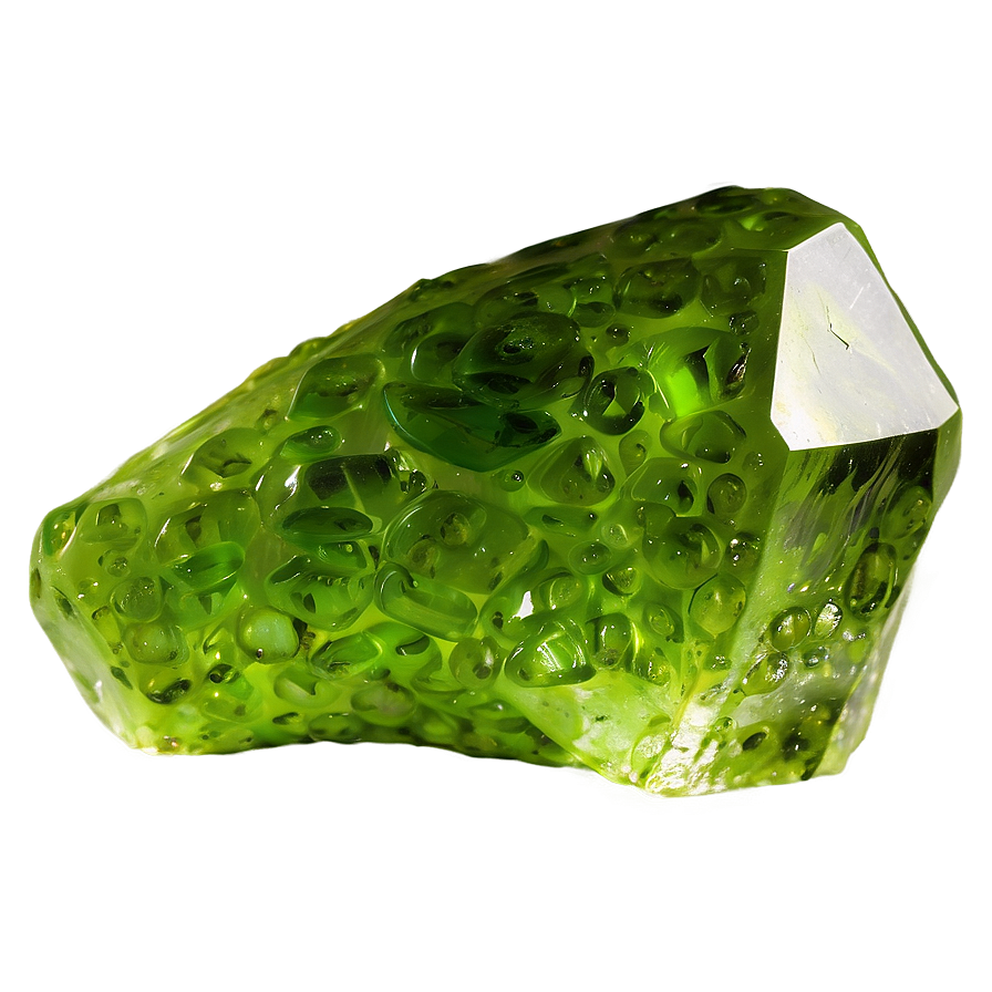 Raw Peridot Rock Png 96 PNG