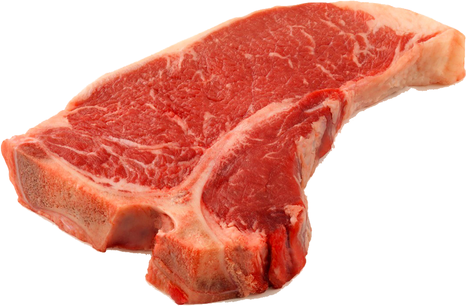 Raw T Bone Steak PNG