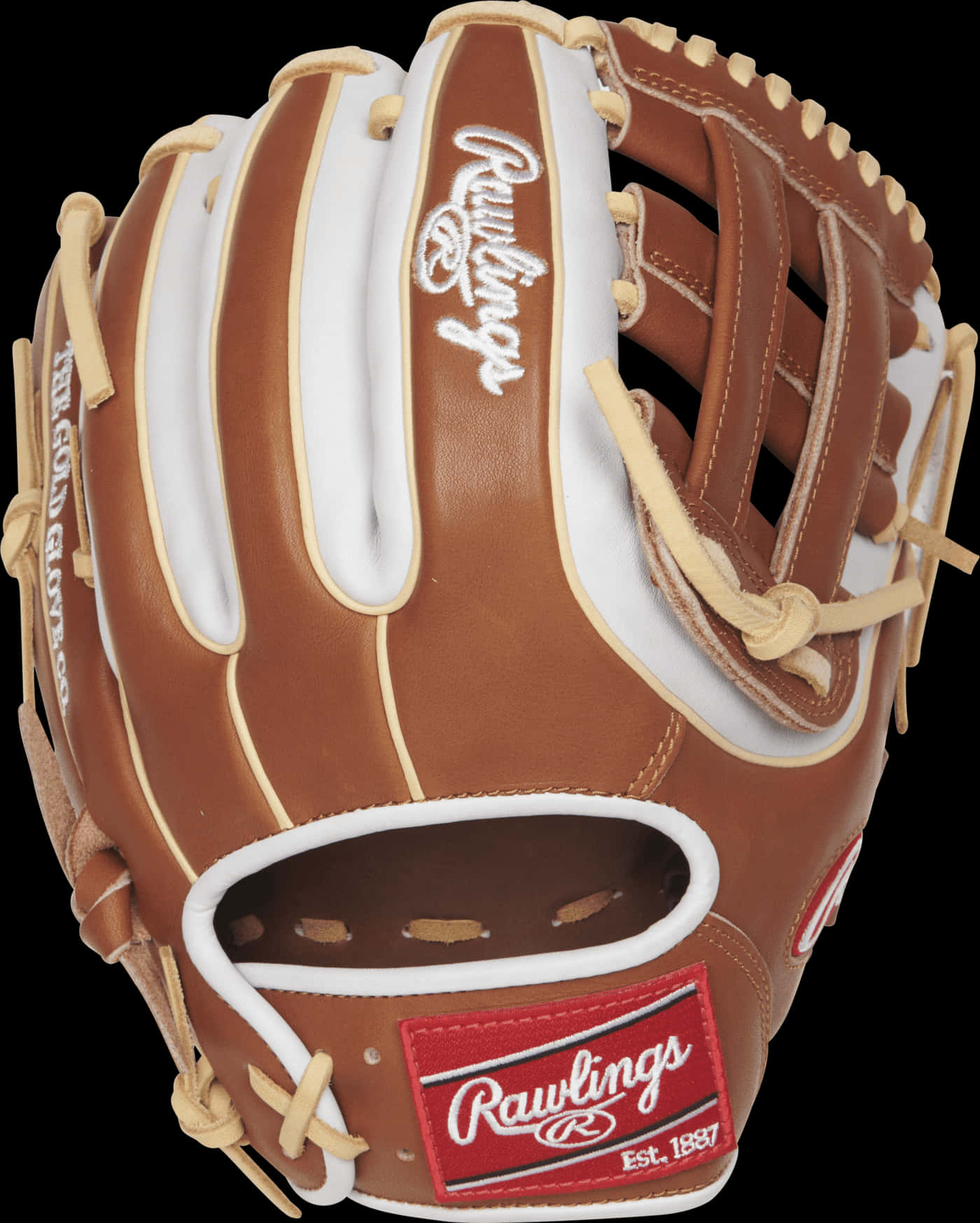 Rawlings Leather Baseball Glove PNG