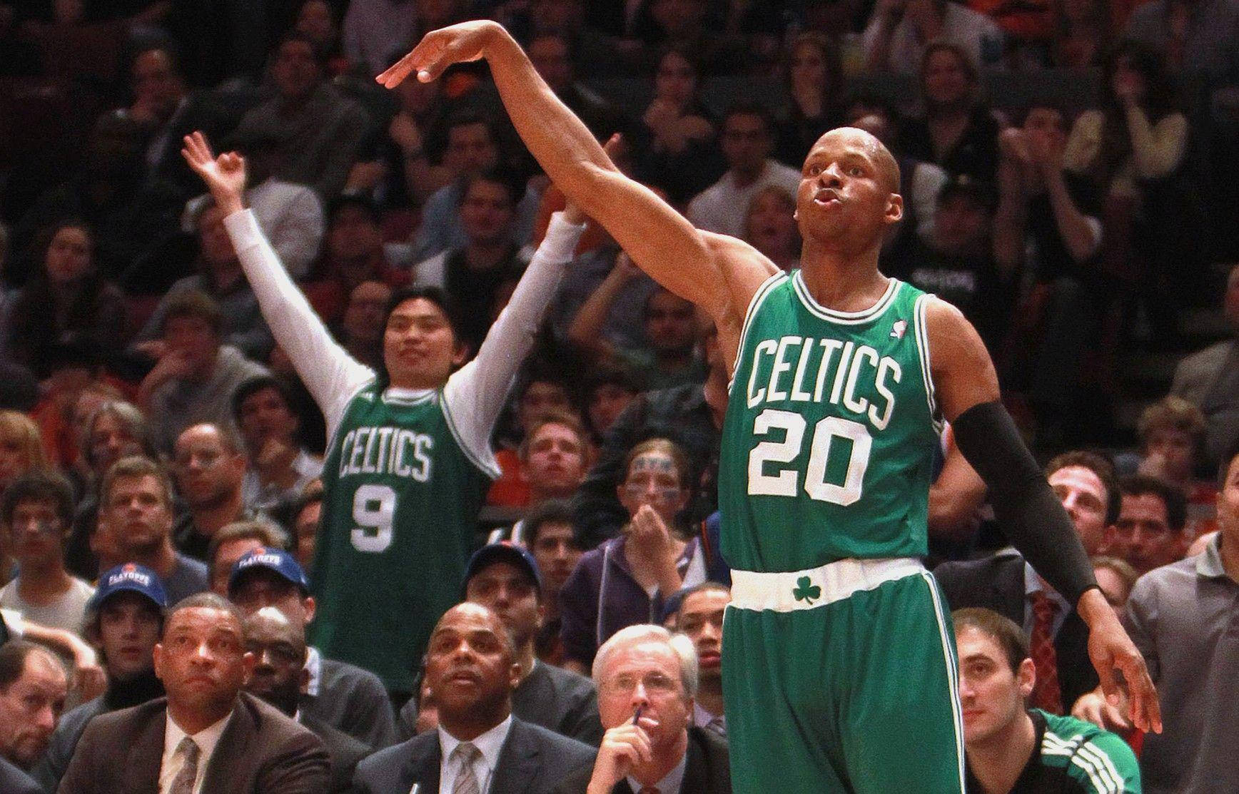 Ray Allen Boston Celtics Sfondo